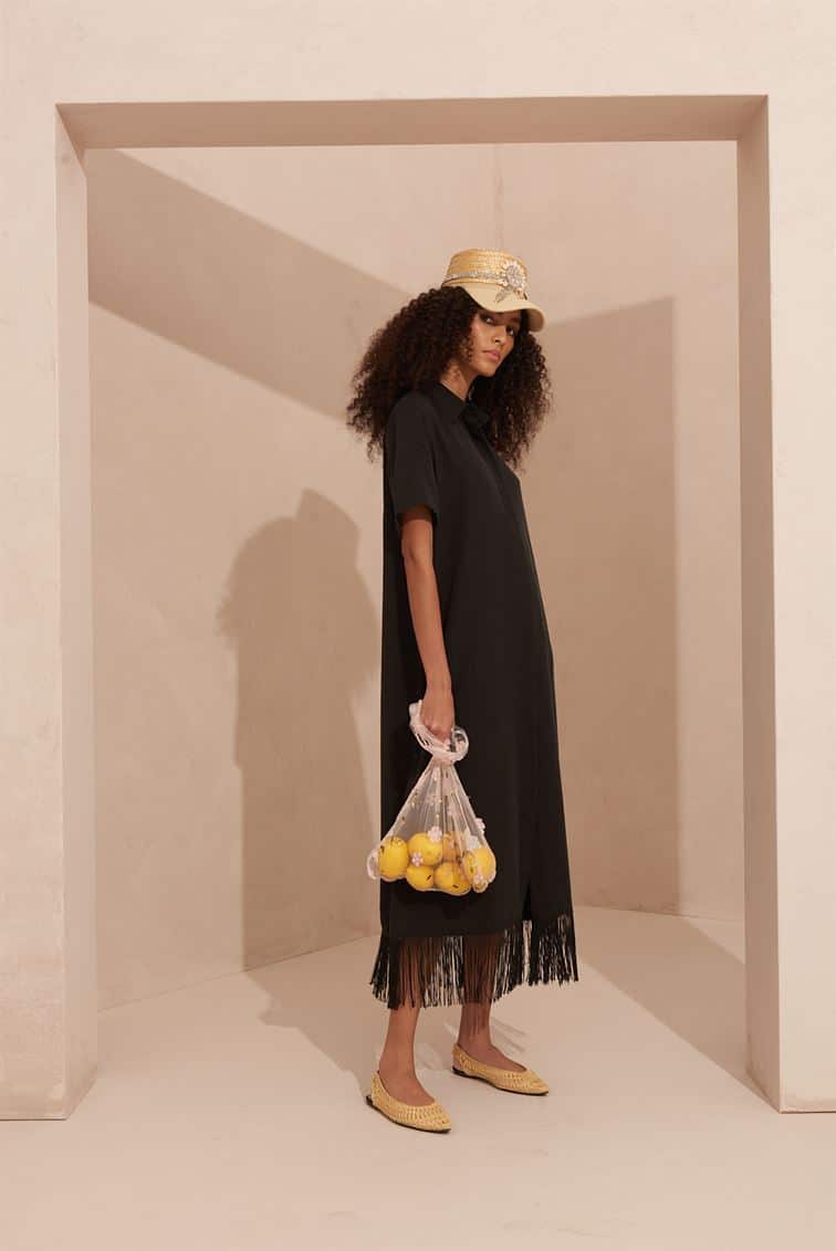 Farah Fringed Dress
